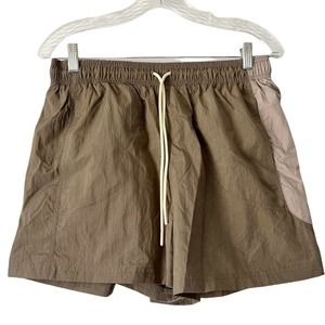 NWT Reebok Classics Brown Pull On Athletic Running Shorts Women’s Size Small